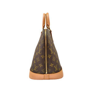 Louis Vuitton Key Padlock Alma Monogram Handbag
